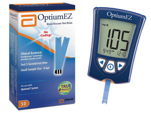 OptiumEZ Blood Glucose Monitoring System