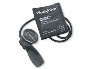 Welch Allyn Silver-Ring Hand Aneroid BP Unit
