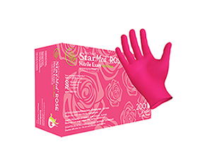 Sempermed StarMed Rose Nitrile Glove