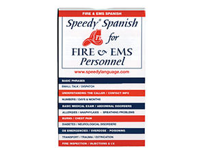SPEEDY SPANISH for Fire/EMS Personnel