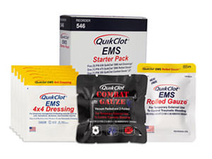 QuikClot EMS Starter Pack