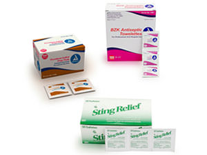 Prep Pads, Antiseptics etc