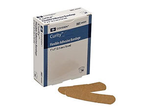 CURITY Adhesive Bandages, Flexible Fabric