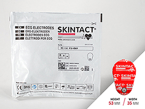 SKINTACT Stress Test Foam ECG Electrodes