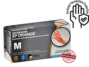 NitriDerm EP Ext. Cuff Nitrile Gloves