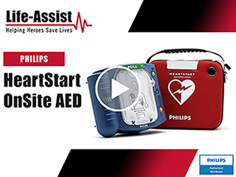 Philips HeartStart OnSite AED overview video