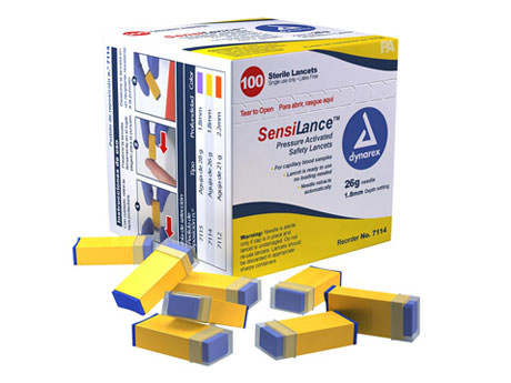 SensiLance Pressure Activated Safety Lancet
