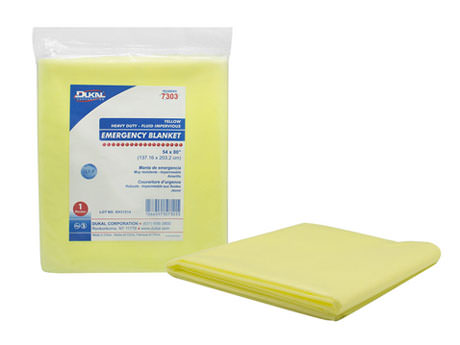 DUKAL Yellow Emergency Blanket