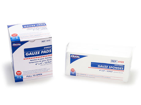 DUKAL 12-Ply Gauze Dressings