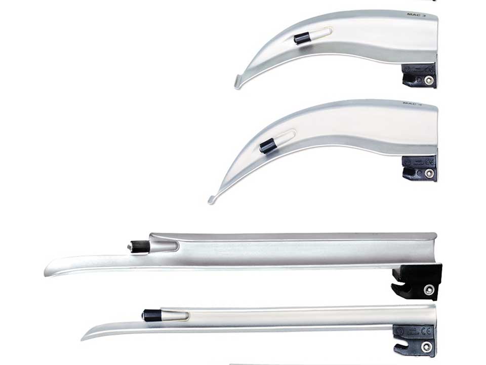 MACO Disposable Metal Laryngoscope Blades