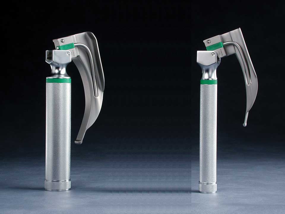 ADC Fiberoptic Laryngoscope Handles and Blades