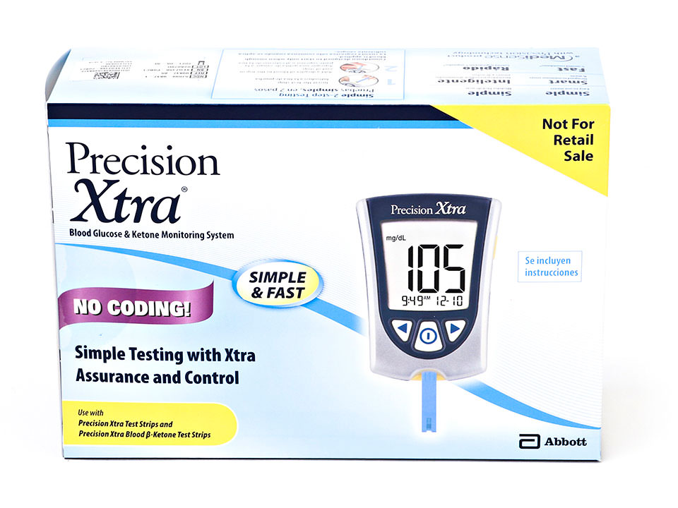 Precision Xtra Blood Ketone Test Strips 10ct