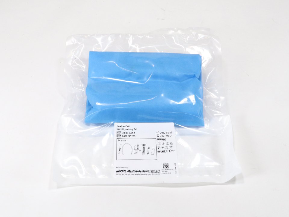 ScalpelCric Surgical Cricothyrotomy Set LifeAssist