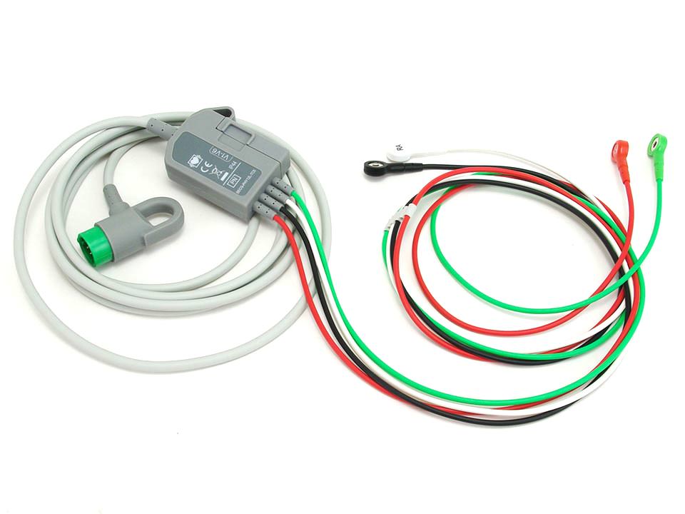 PhysioControl Compatible 12Lead ECG Cables