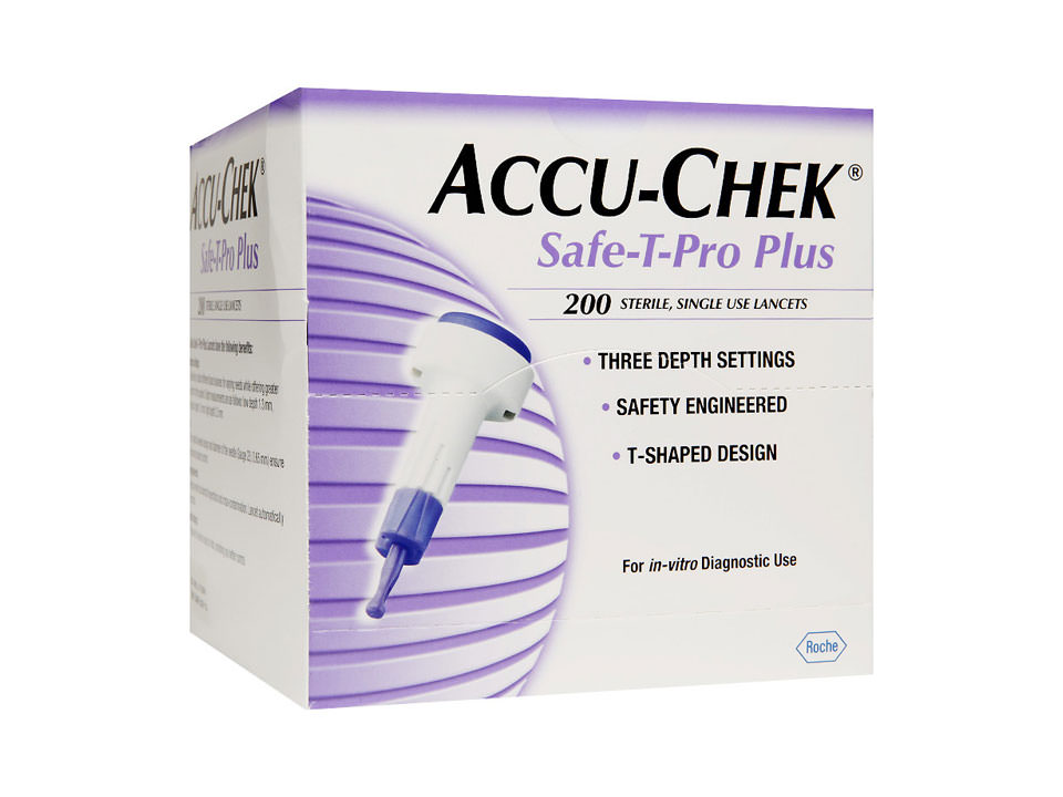 Accu-Chek Safe-T-Pro Plus Lancets