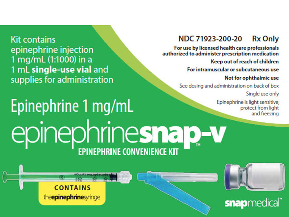 Epinephrine SnapV Convenience Kit LifeAssist Emergency Medical
