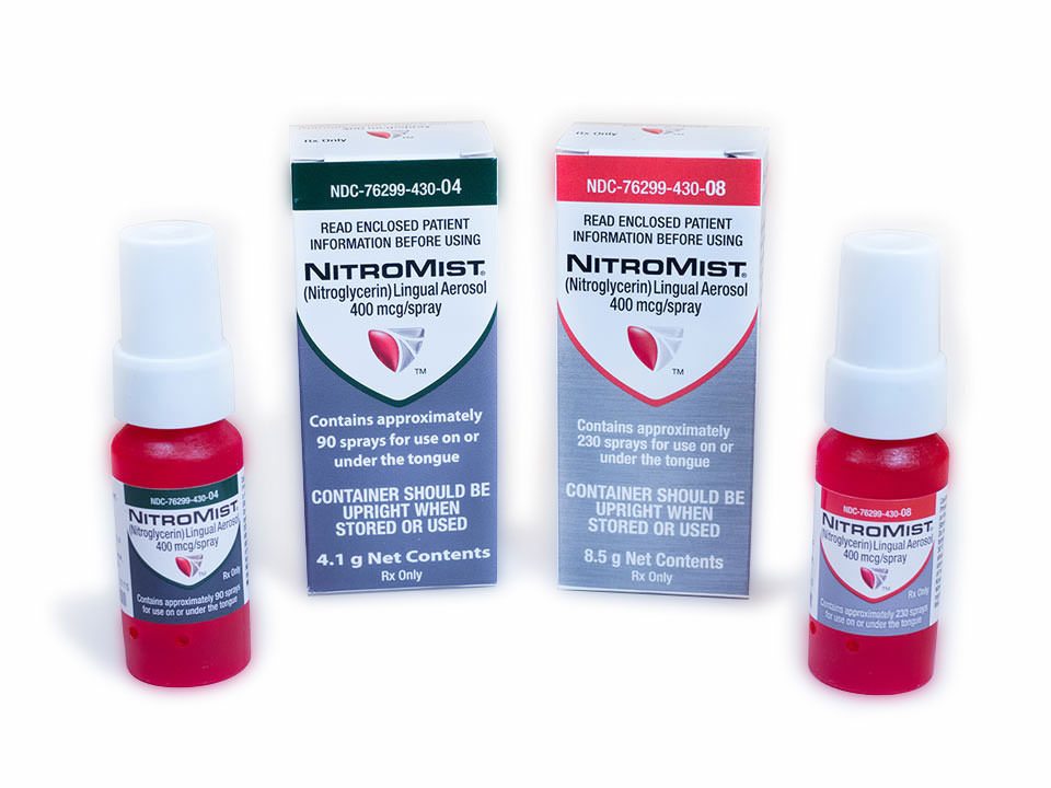 NitroMist Nitroglycerin Aerosol Spray