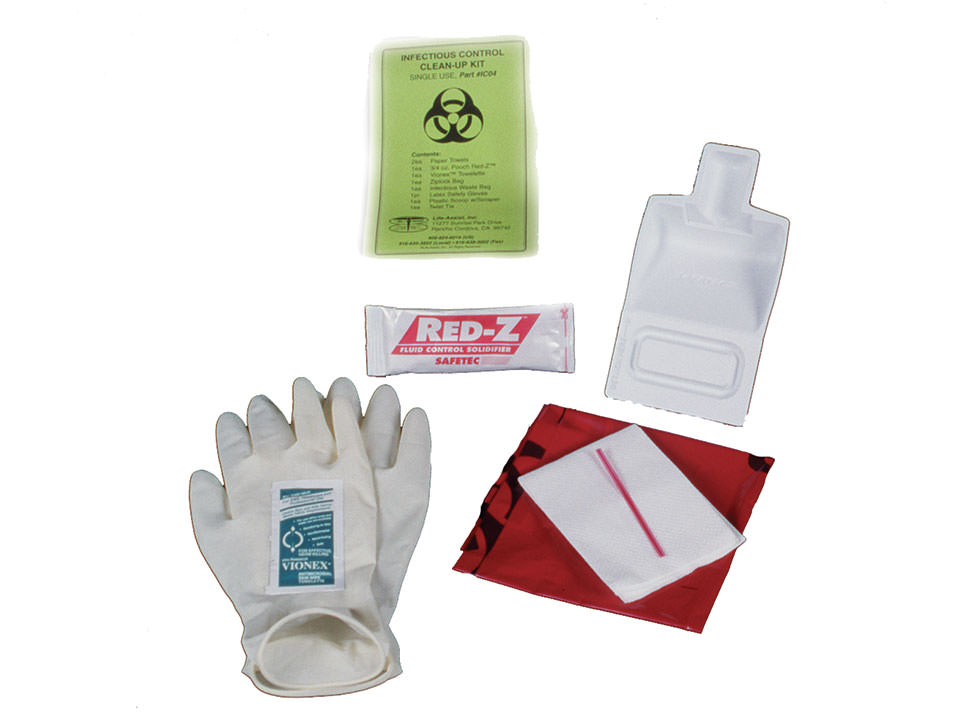Infectious Control CleanUp Kit