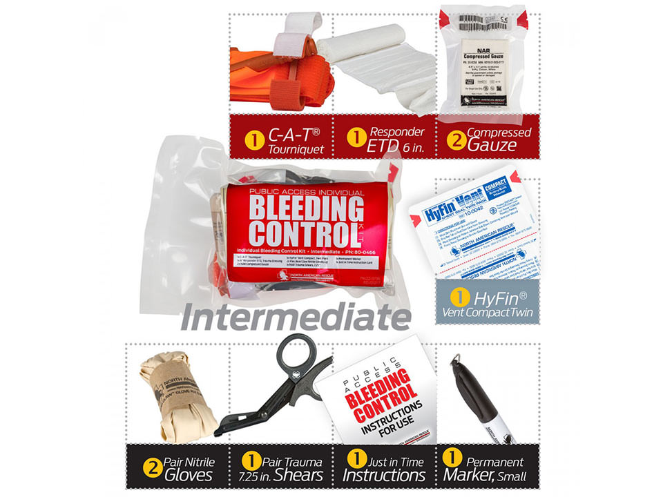 Public Access Bleeding Control Kits