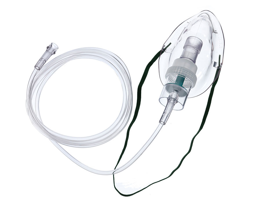 2 HUDSON RCI Micro Mist Nebulizers Latex Free REF1882 Tee Tubing Mouthpiece 