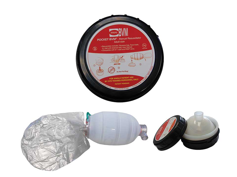 The Pocket BVM Bag Mask Resuscitator