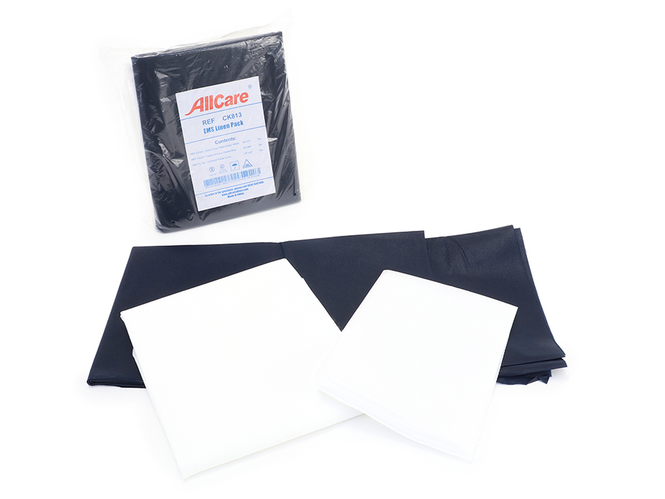 AllCare Linen Kit with Heavy Duty Fitted Sheet