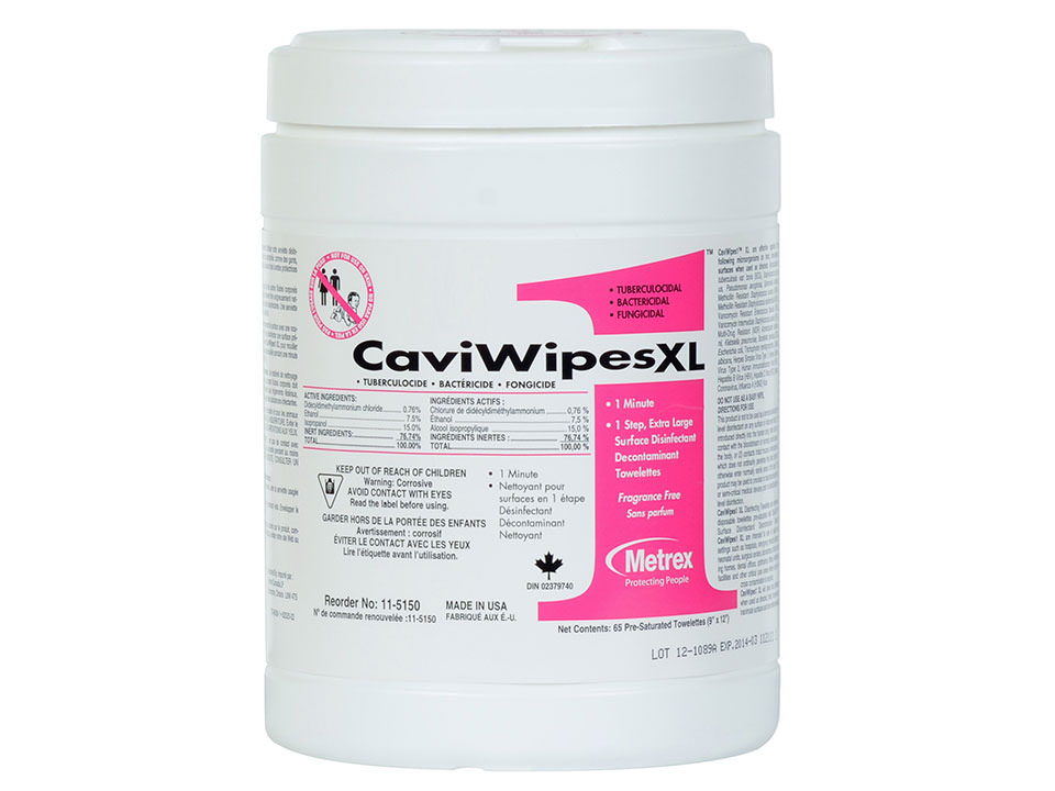 CaviWipes1 Surface Disinfectant / Decontaminant