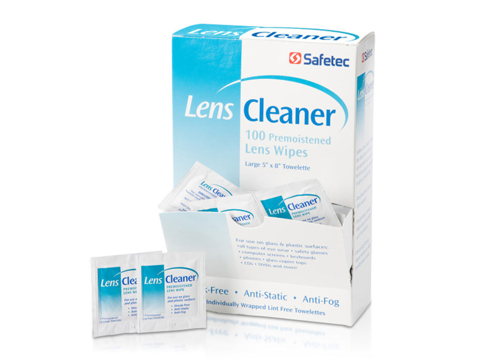 Safetec Lens Cleaner Wipes
