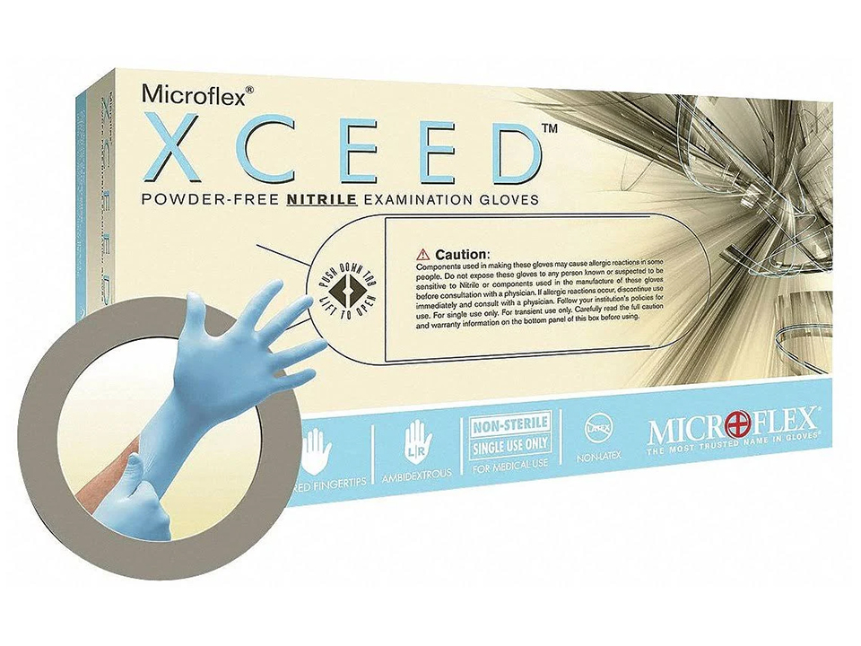 XCEED PowderFree NITRILE Exam Gloves