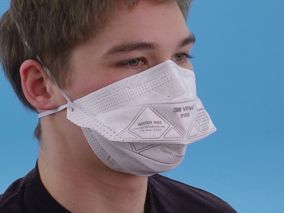 3M VFlex N95 Particulate Respirator Masks
