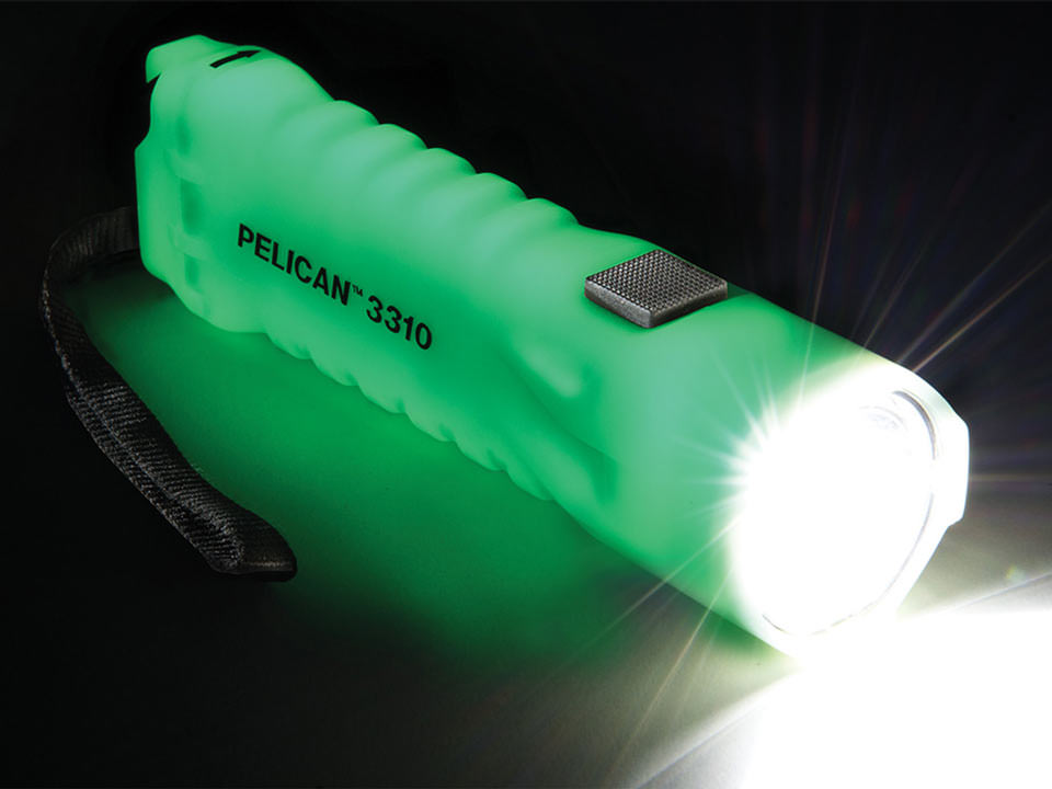 Pelican LED Photoluminescent Flashlight