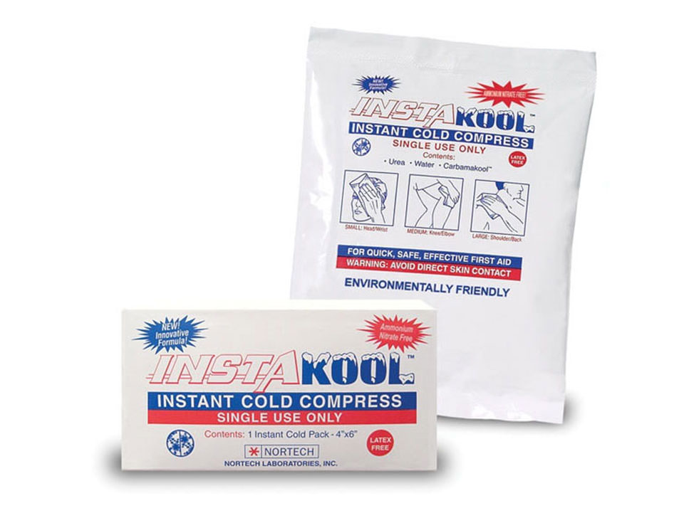 INSTAKOOL HazmatFree INSTANT COLD PACKS