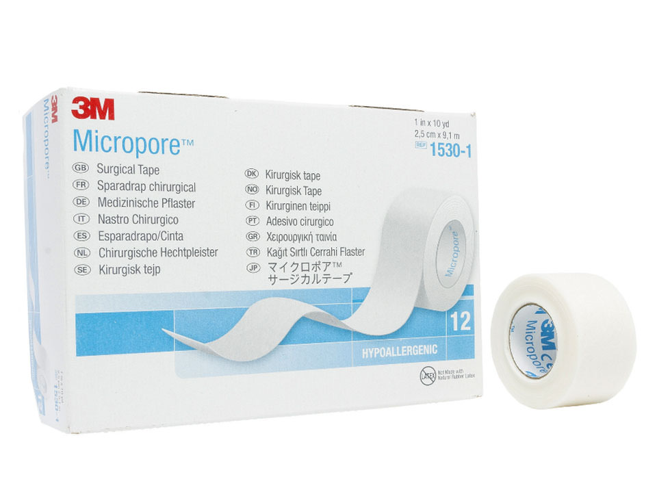 3M Micropore White Medical Paper Tape