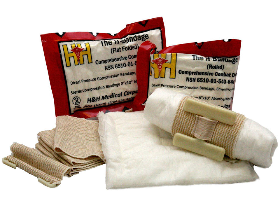 Israeli Bandage Wound Dressing Emergency Combat Compression