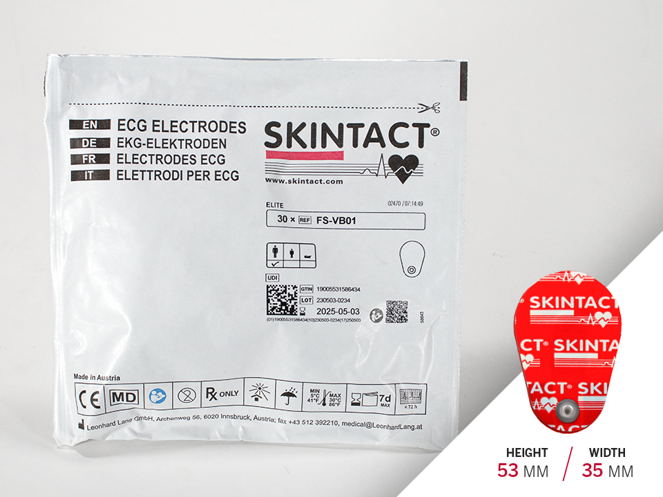 SKINTACT Stress Test Foam ECG Electrodes