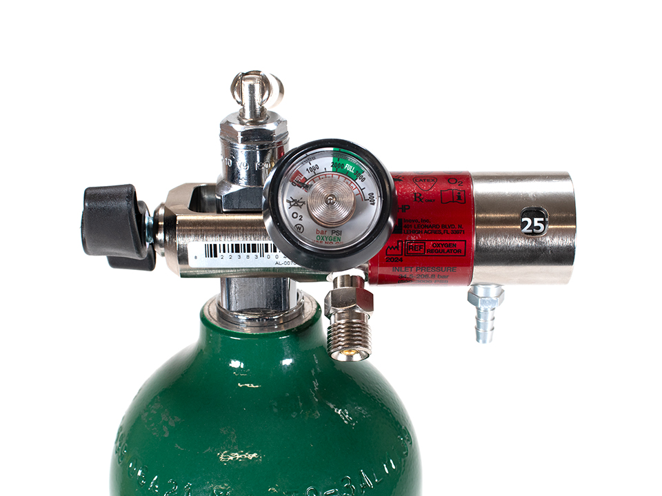 Oxygen tank regulator discount
