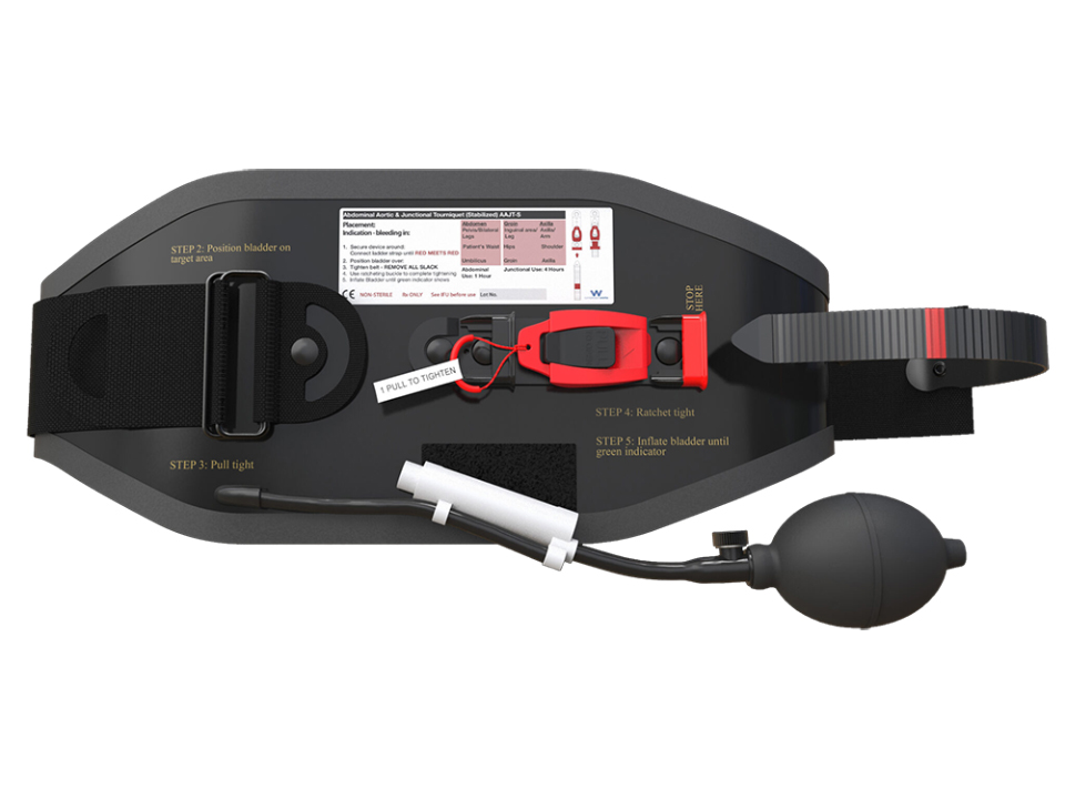 Abdominal Aortic Junctional Tourniquet LifeAssist
