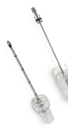 BD Intraosseous catheter and passive needle safety tip