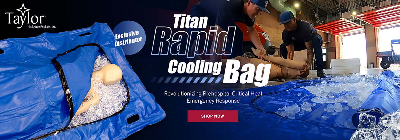Taylor Titan Rapid Cooling Bag - Heat-Related Illness Treatment with Ice Immersion