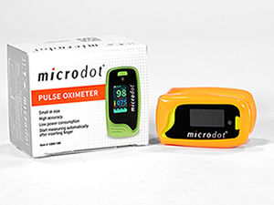 Microdot Digital Fingertip Pulse Oximeter
