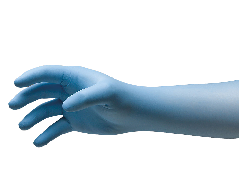 IHC NitriDerm EP Blue Nitrile Exam Gloves null