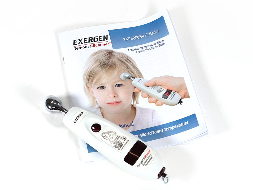 EXERGEN Temporal TAT-5000S Thermometer null